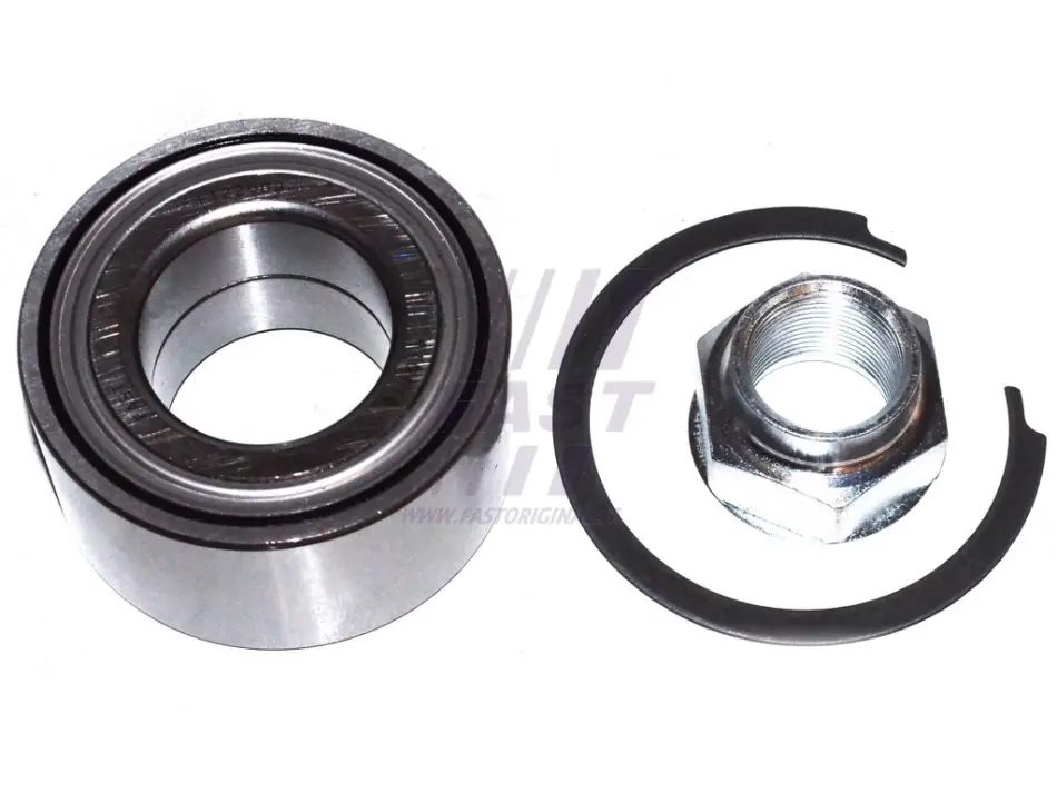 <strong>Підшипник маточини комплект без abs FIAT Doblo 00-09, Punto 03-10, Punto 93-99, Bravo 95-01, Barchetta 95-05, Linea 07-18, Multipla 03-10, Tipo 88-95, Tempra 90-97; ALFA ROMEO GTV 94-05, 155 92-97, 145 96-01; LANCIA Delta 93-99, Dedra 89-99 FAST FT22009 (фото 1)</strong>