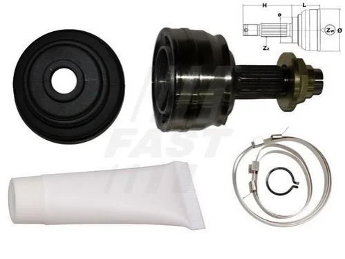 <strong>Шркш Fiat Punto 93 Зовн 55/60/75 FAST FT25004K (фото 1)</strong>