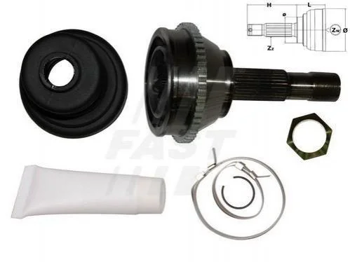 <strong>ШРКШ зовнішній Fiat Ducato (94-) + ABS Fast FAST FT25006K (фото 1)</strong>