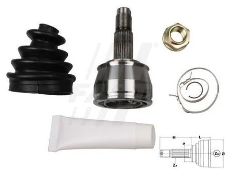 ШРКШ зовнішній комплект FORD Ka 08-16; FIAT Doblo 09-15, 500 07-20, Panda 03-12, Stilo 01-10, Bravo 07-16 для FAST FT25073K фото товару