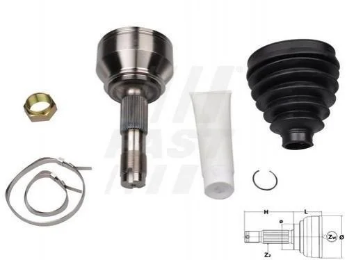 <strong>ШРКШ зовнішній Fiat Ducato (06-) Fast FAST FT25080K (фото 1)</strong>