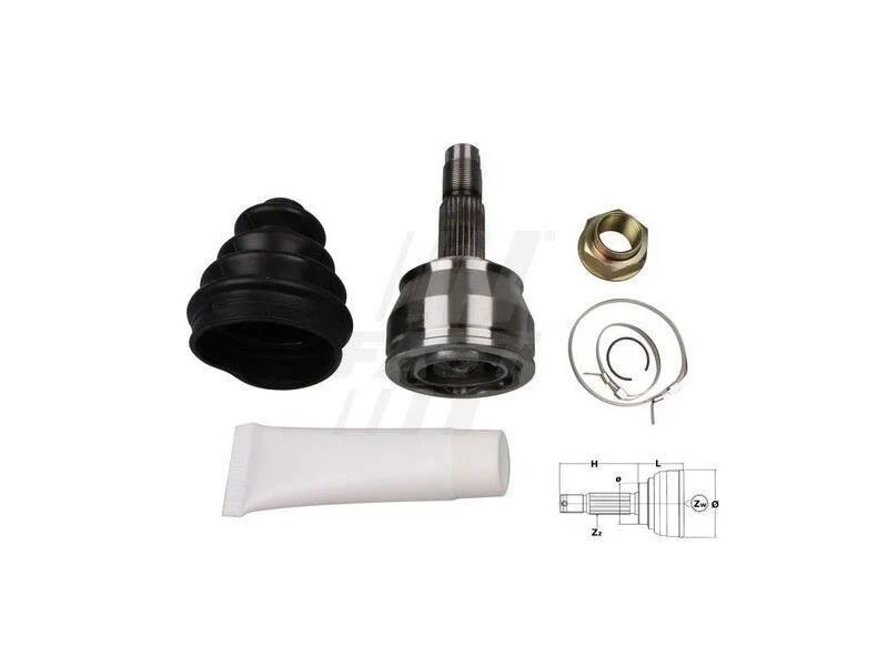 <strong>ШРКШ зовнішній комплект FIAT Grande Punto 05-10, Punto 03-10, 500 07-20; OPEL Corsa D 06-15; LANCIA Ypsilon 03-11 FAST FT25084K (фото 1)</strong>
