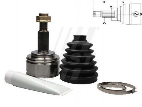 <strong>ШРКШ зовнішній Renault Master/Opel Movano 2.3DCi / FAST FT25093K (фото 1)</strong>