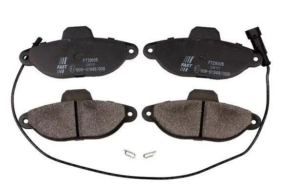 <strong>Колодки гальмівні дискові передні FIAT Fiorino 07-, Punto 03-10, Qubo 08-19, 500 07-20, Panda 03-12, Seicento 98-10; CHEVROLET Volt 10-15 FAST FT29005 (фото 1)</strong>