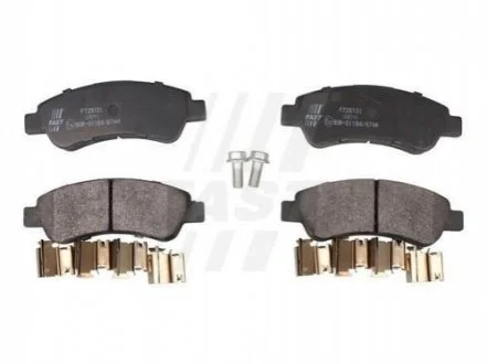Гальмівні колодки для Ford, Jaguar, Citroen, Peugeot, Fiat FAST FT29131 фото товару