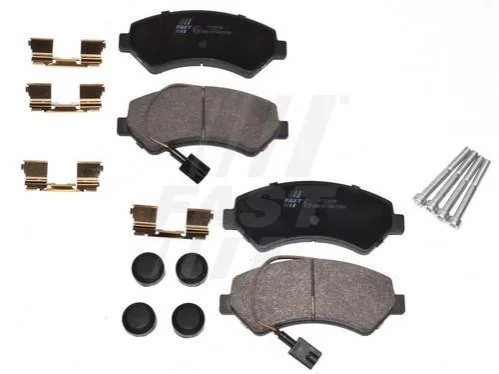 <strong>Колодки Гальмівні FIAT Ducato 06- Перед 2-Датчики 17Q Heavy 11- Spring 74Mm FAST FT29158 (фото 1)</strong>