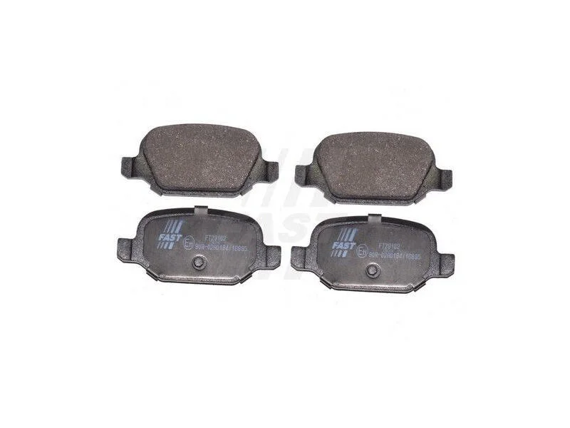 <strong>Колодки гальмівні дискові задні FIAT Punto 03-10, 500 07-20, Panda 03-12; LANCIA Ypsilon 03-11, Musa 04-12 FAST FT29162 (фото 1)</strong>