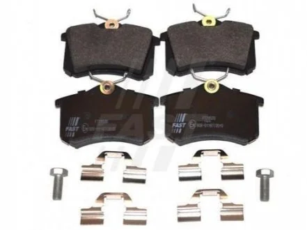 Гальмівні колодки дискові зад. Citroen/Peugeot/Renault/VAG (17mm) для FAST FT29520 фото товару