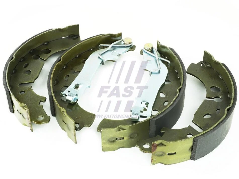 <strong>Колодки гальмівні барабанні FIAT Fiorino 07-, Grande Punto 05-10, Qubo 08-19, Linea 07-18; PEUGEOT Bipper 08-17; CITROEN Nemo 08-17; OPEL Corsa D 06-15, Corsa E 14-14, Adam 13-19 FAST FT30061 (фото 1)</strong>