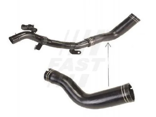 <strong>Патрубок інтеркулера ліва нижня Fiat Doblo 1.3JTD (00-) (05-) Fast FAST FT61719 (фото 1)</strong>