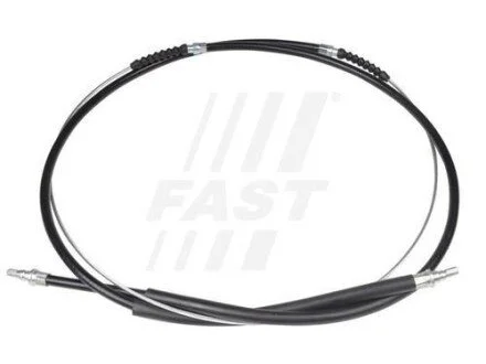 Трос стоянкового гальма задній FIAT Ducato 02-06, Ducato 94-02; PEUGEOT Boxer 02-06, Boxer 94-02; CITROEN Jumper 02-06, Jumper 94-02 для Citroen, Fiat, Peugeot FAST FT69176 фото товару