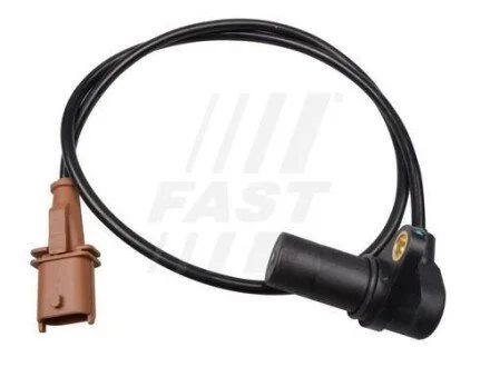 Датчик положення колінвалу FIAT Stilo 01-10, Bravo 95-01; ALFA ROMEO 156 97-07, 166 98-07, GT 03-10, GTV 94-05, 147 00-10, 145 96-01; LANCIA Thesis 02-09, Lybra 99-05, Kappa 94-01 для Alfa Romeo, Fiat, Lancia FAST FT75533 фото товару
