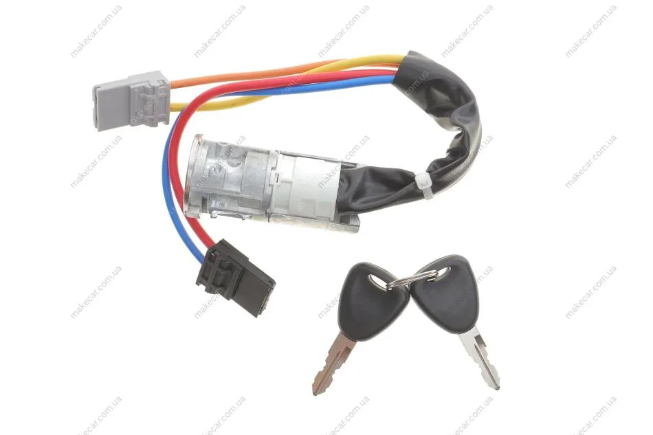 <strong>Замок Зажигания RENAULT Kangoo 98> 2-Pin + 2-Pin Obudowa Kluczyka Z Miejscem Na Imobilizer FAST FT82336 (фото 1)</strong>