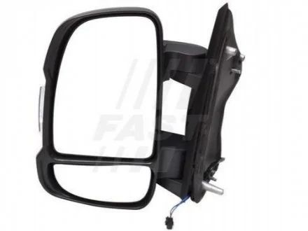 Зеркало левое механ с подогревом коротк.рычаг 3 пина Fiat Ducato (06-)(14-) Fast для Fiat, Peugeot, Citroen FAST FT88260 фото товара