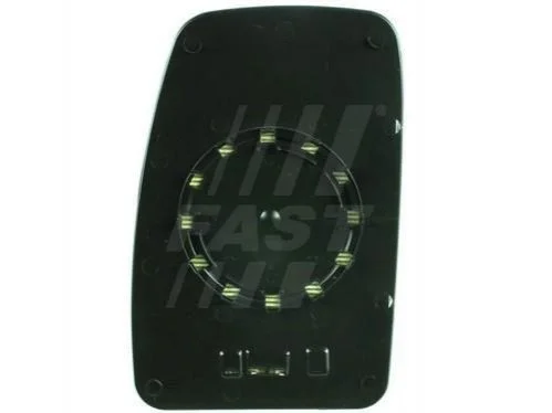 <strong>Скло дзеркала праве верхнє Renault Master (98-) (03-) з підігрівом FAST FT88592 (фото 1)</strong>