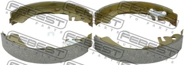 <strong>Гальмівні колодки барабанні FEBEST 0202-E11R (фото 1)</strong>