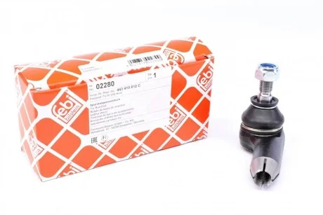 Наконечник рульової тяги для Audi FEBI BILSTEIN 02280 фото товару