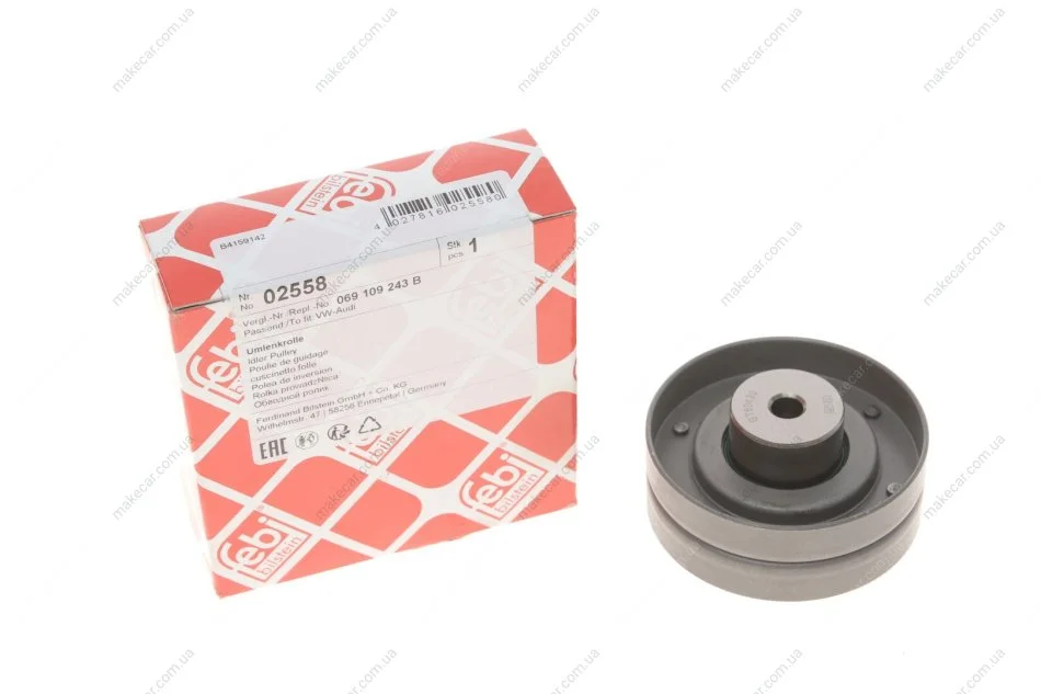 <strong>Ролик допоміжний FEBI BILSTEIN 02558 (фото 1)</strong>