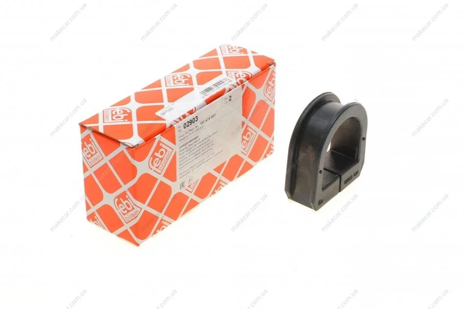 <strong>Сайлентблок рейки рулевой FEBI BILSTEIN 02903 (фото 1)</strong>