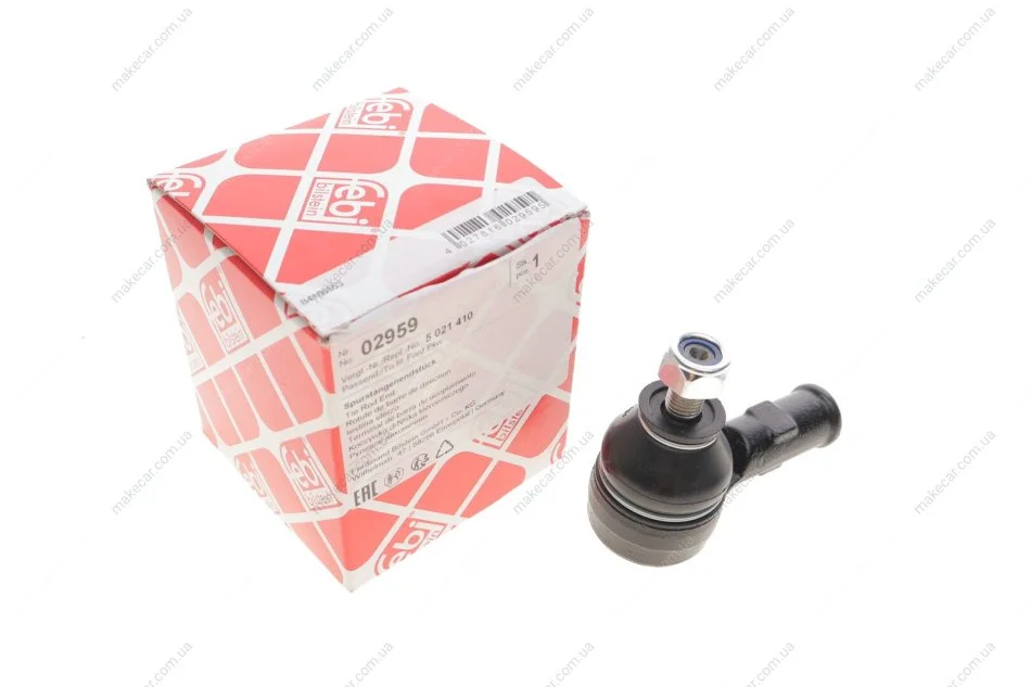 <strong>Наконечник тяги рульової FEBI BILSTEIN 02959 (фото 1)</strong>