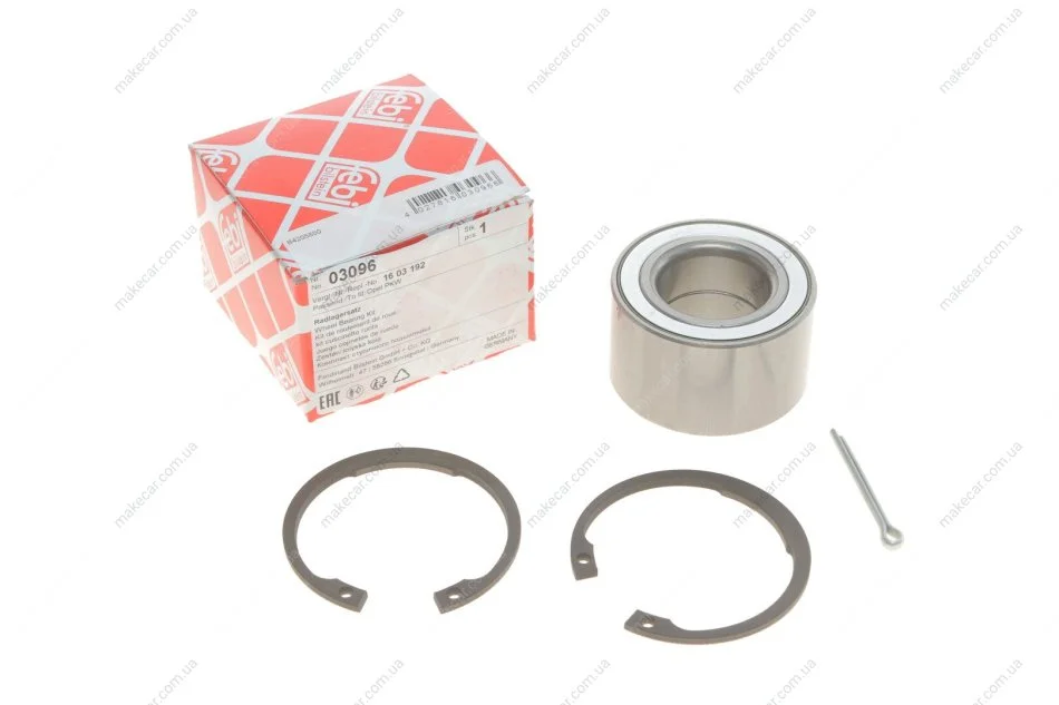 <strong>Підшипник маточини переднього колеса FEBI BILSTEIN 03096 (фото 1)</strong>