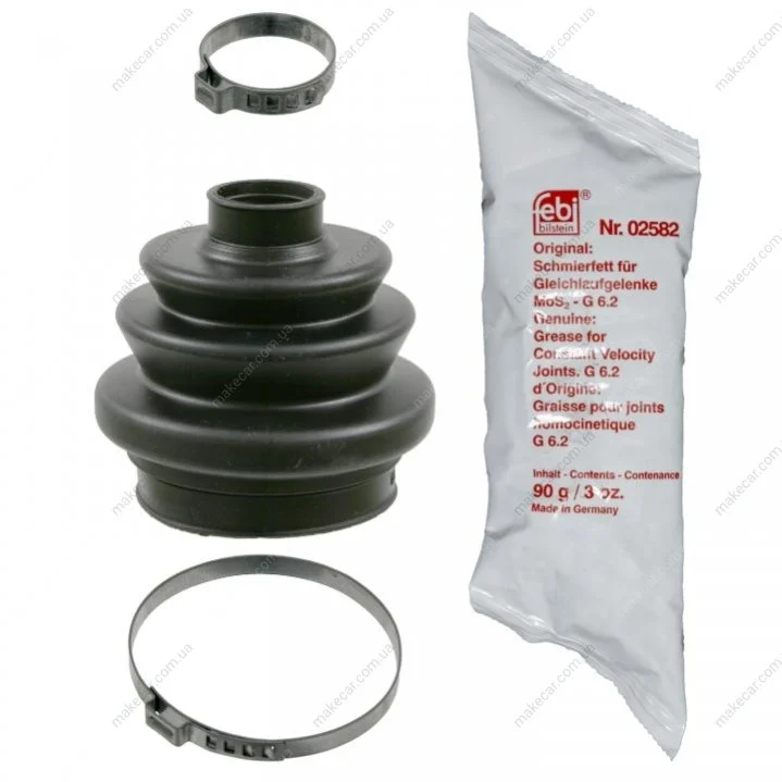 <strong>К-кт пильовика ШРКШ зад. зовн./внутр. +змазка Ford Scorpio, Sierra 1.6-2.3 88-93 FEBI BILSTEIN 03311 (фото 1)</strong>