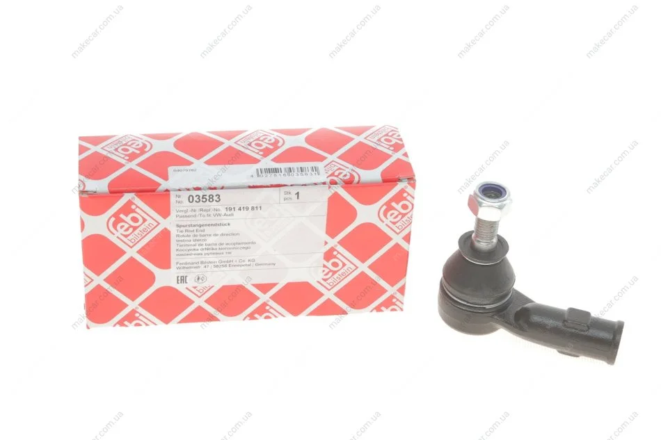 <strong>Накінечник рульової тяги FEBI BILSTEIN 03583 (фото 1)</strong>