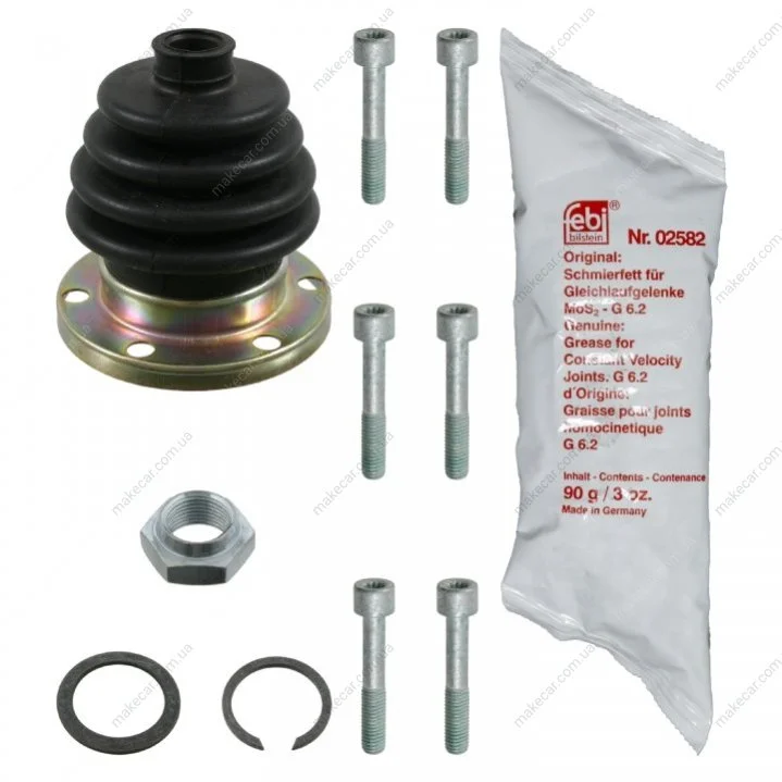 <strong>FEBI VW К-т пыльника ШРУС внутр. (с креп.) Golf II 1,0-1,3 FEBI BILSTEIN 03658 (фото 1)</strong>
