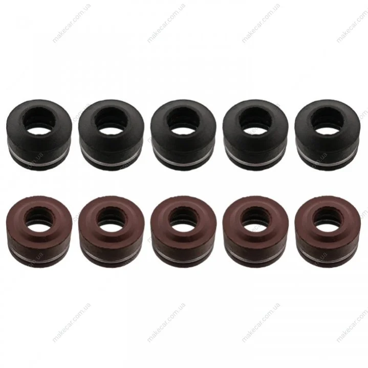 <strong>FEBI DB Сальники клапанов (новый тип) OM602 10шт FEBI BILSTEIN 06653 (фото 1)</strong>