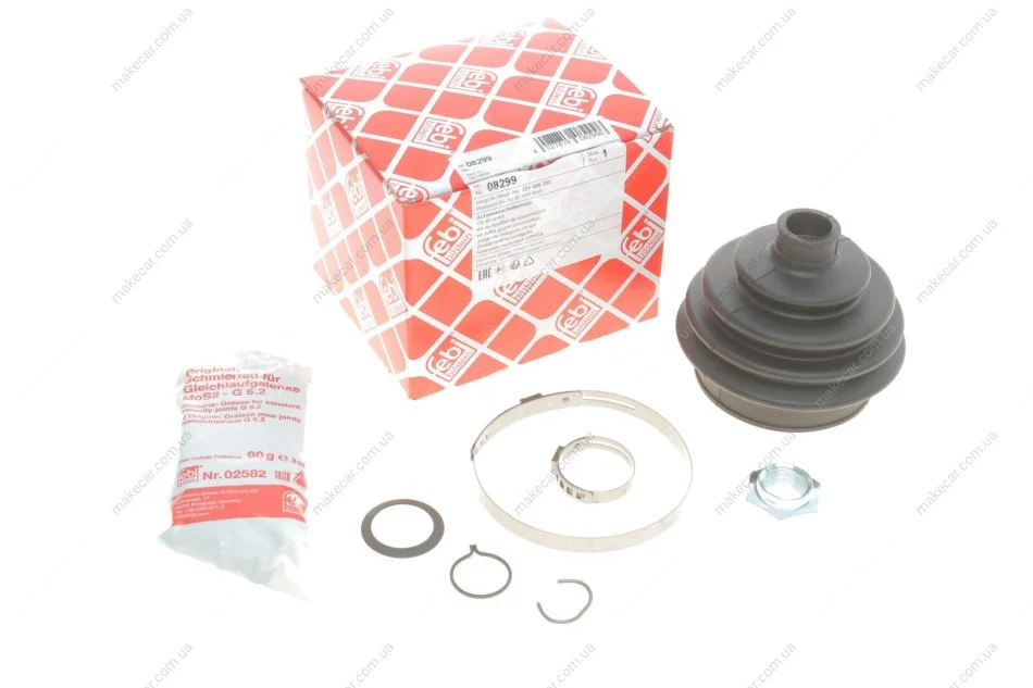 <strong>Ремонтний комплект пильника шруса з елементами монтажу FEBI BILSTEIN 08299 (фото 1)</strong>