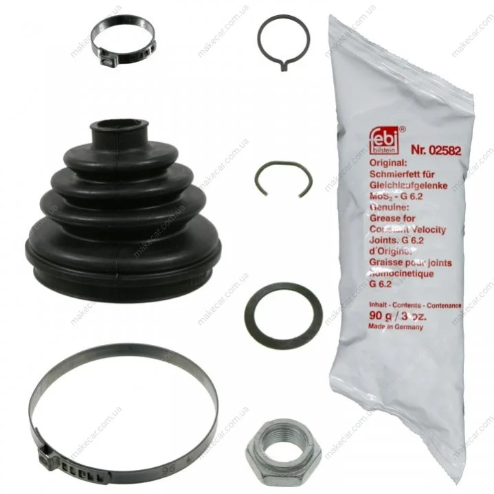 <strong>Ремонтний комплект пильника шруса з елементами монтажу FEBI BILSTEIN 08301 (фото 1)</strong>