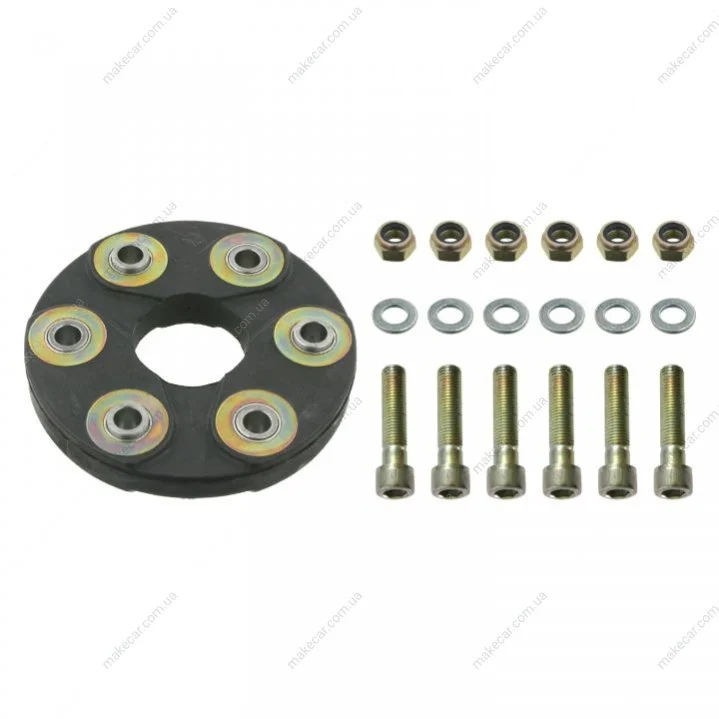 <strong>FEBI DB Муфта эластичная пер. (к-кт с болтами) W124 300D FEBI BILSTEIN 08822 (фото 1)</strong>