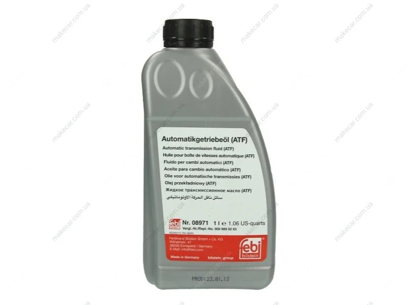 <strong>Олива трансмісійна ATF Febi, 1л. червона FEBI BILSTEIN 08971 (фото 1)</strong>