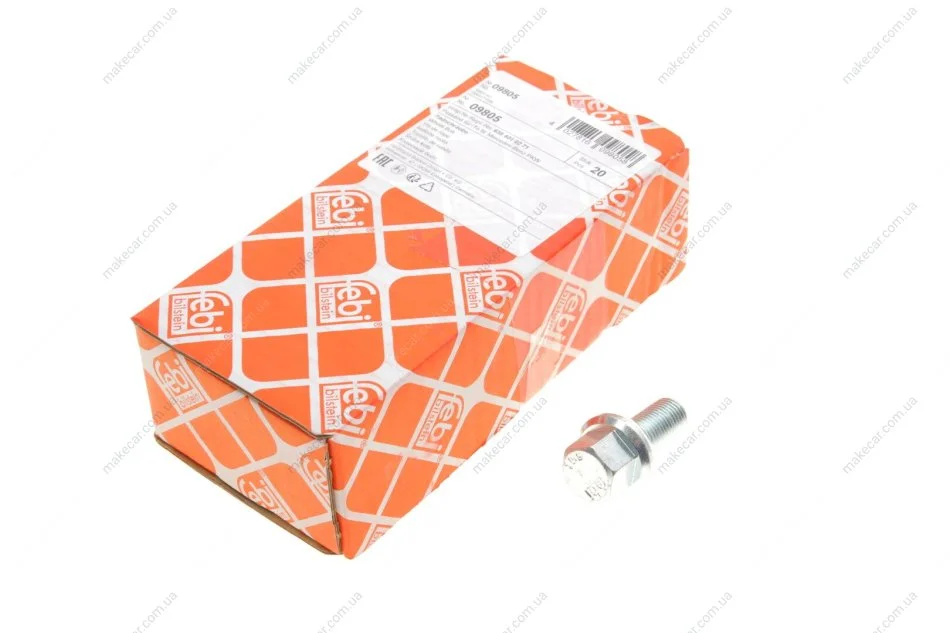 <strong>Колісний болт FEBI BILSTEIN 09805 (фото 1)</strong>