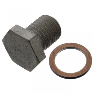 Пробка зливу мастила з ущільненням для BMW, Mini, Land Rover FEBI BILSTEIN 100551 фото товару