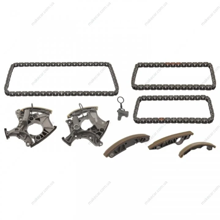 <strong>Ланцюг приводу ГРМ (к-кт) Audi A4/A6/A8 2.4/3.2 04-10 (ланцюг + елементи) FEBI BILSTEIN 100745 (фото 1)</strong>