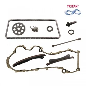 FEBI FIAT К-кт ланцюга приводу грм Doblo 1.3 1.3d, Opel Combo, Citroen Nemo для Fiat, Opel, Ford, Lancia, Vauxhall FEBI BILSTEIN 100754 фото товара