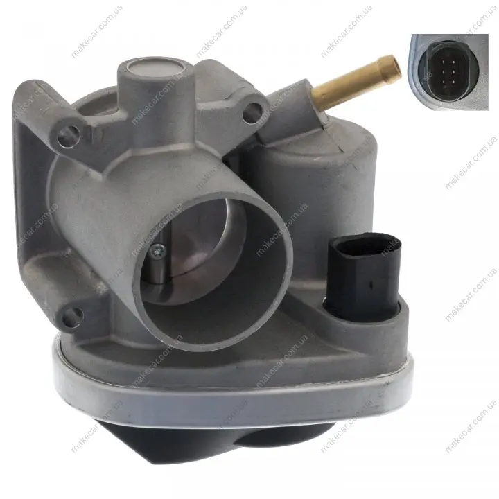 <strong>FEBI VW патрубок дросельної заслонки Audi A2,Bora,Golf IV,V,Polo,Skoda Fabia I,Octavia I,II 1.2/1.4 FEBI BILSTEIN 100768 (фото 1)</strong>