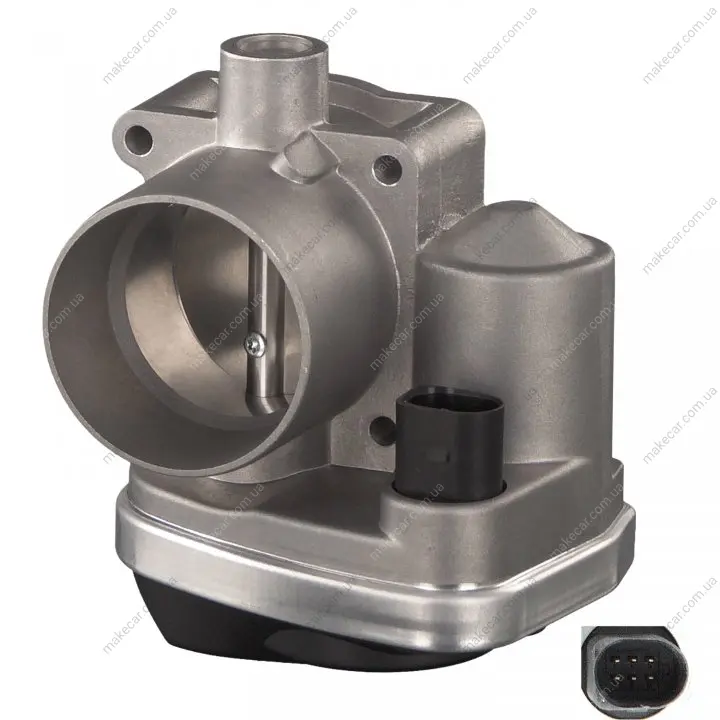 <strong>FEBI VW патрубок дросельної заслонки Golf IV,Polo,Seat,Skoda Fabia 1.4/1.6 99- FEBI BILSTEIN 100778 (фото 1)</strong>