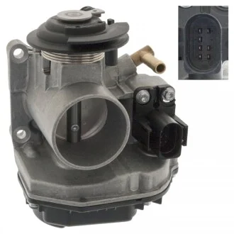 Корпус дросельної заслінки для Volkswagen, Seat, Skoda FEBI BILSTEIN 100796 фото товару