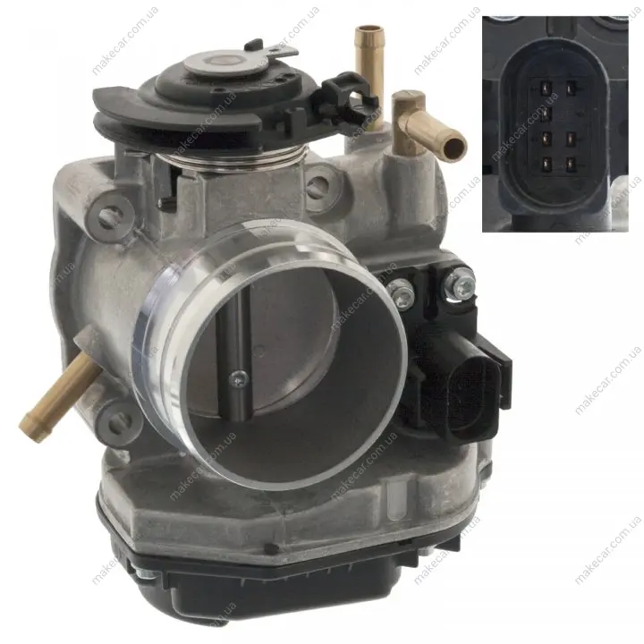<strong>FEBI VW патрубок дросельної заслонки Golf IV,Skoda Octavia,Seat FEBI BILSTEIN 100994 (фото 1)</strong>