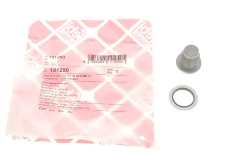 Пробка для зливу олії для FEBI BILSTEIN 101250 фото товару