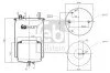 <strong>Сильфон пневматичної підвіски FEBI BILSTEIN 101277 (фото 1)</strong>