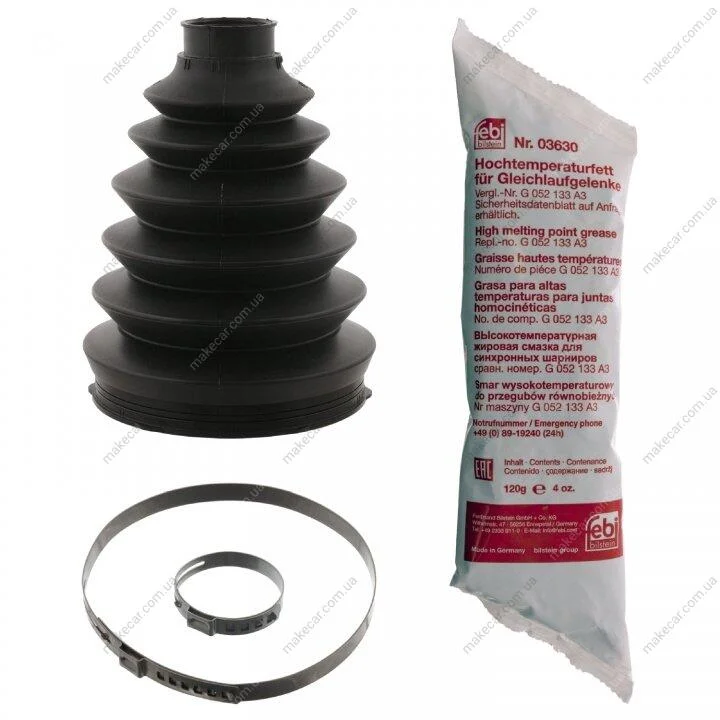 <strong>Комплект пильовиків гумових FEBI BILSTEIN 102490 (фото 1)</strong>