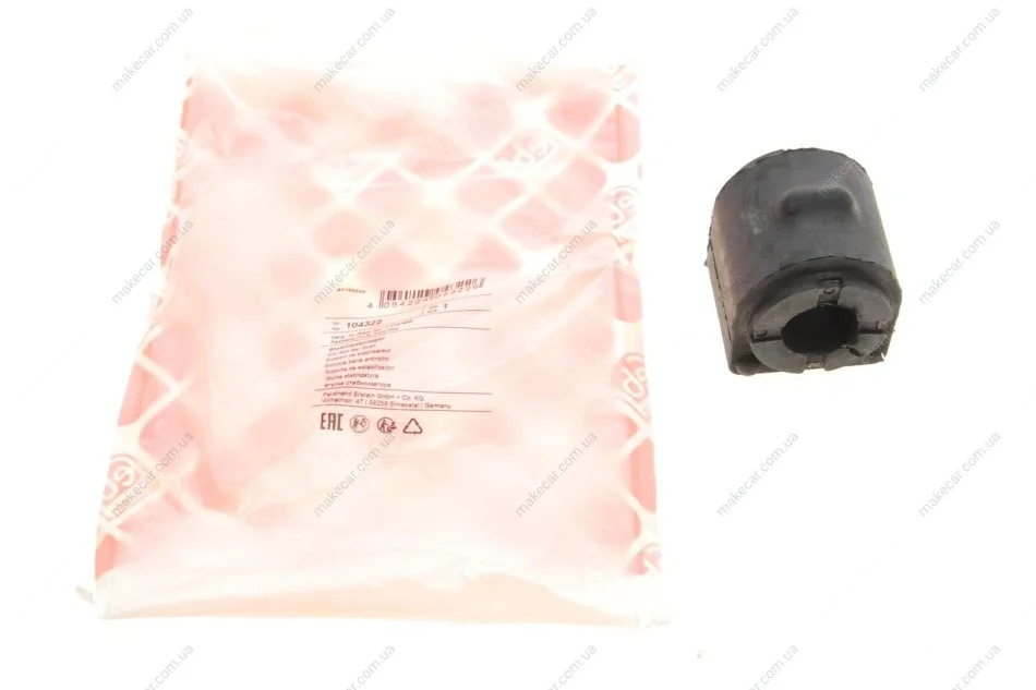 <strong>Подушка(втулка) стабілізатора FEBI BILSTEIN 104322 (фото 1)</strong>
