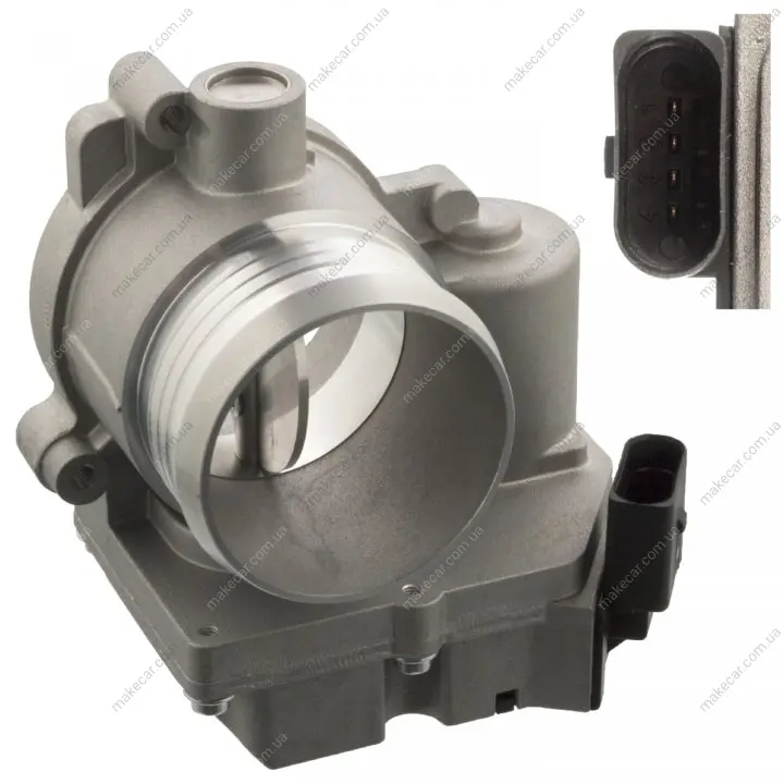 <strong>FEBI FORD патрубок дросельної заслонки Fiesta V,VI,Focus II 1.6TDCi 04- FEBI BILSTEIN 104684 (фото 1)</strong>