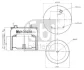 <strong>Подушка амортизуюча FEBI BILSTEIN 105928 (фото 1)</strong>