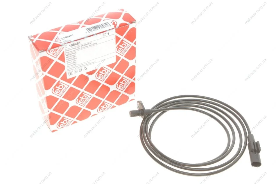 <strong>Датчик ABS задній Sprinter/Crafter 06- Пр. FEBI BILSTEIN 106481 (фото 1)</strong>