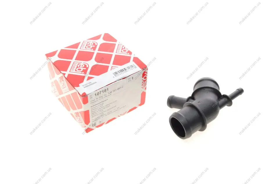 <strong>Фланець системи охолоджування FEBI BILSTEIN 107181 (фото 1)</strong>