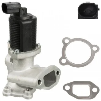 FEBI OPEL клапан EGR Combo,Corsa 1.3CDTI, Fiat Doblo 1.3 JTD для Opel, Fiat, Alfa Romeo, Lancia FEBI BILSTEIN 107782 фото товару